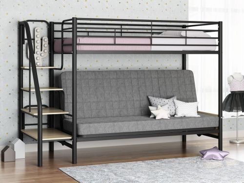 Двухъярусная кровать с диваном «Мадлен 3» фото фото 2